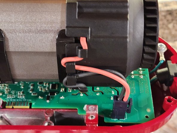 New KitchenAid 5.5/6.0/7.0-quart Bowl-Lift Stand Mixers (Models: KSM55/KSM60/KSM70) - Power Cord Replacement, Disconnect the motor: step 6, image 2 of 3