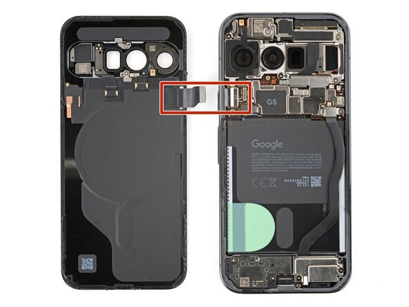 Google Pixel 10 Pro 5G mmWave Antenna Replacement, Back glass adhesive information: crwdns2935265:06crwdnd2935265:02crwdnd2935265:03crwdne2935265:0