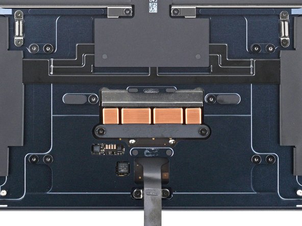 MacBook Air 15" 2024 Trackpad Replacement, Unfasten the trackpad: crwdns2935265:017crwdnd2935265:02crwdnd2935265:02crwdne2935265:0