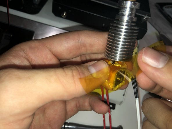 Monoprice Select Mini V2 3D Printer Heating Element and Temperature Sensor Replacement: step 18, image 1 of 3