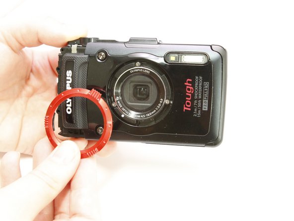 Olympus Stylus Tough TG-2 iHS Display Replacement, Front Case: crwdns2935265:06crwdnd2935265:02crwdnd2935265:02crwdne2935265:0