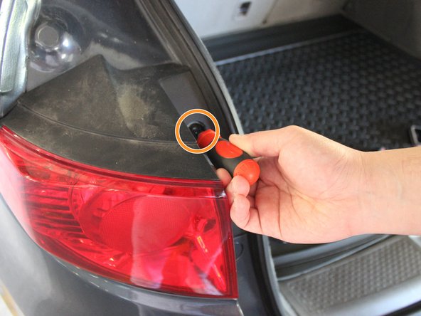 2007-2012 Acura Rdx Tail Light Bulb Replacement: step 4, image 2 of 2