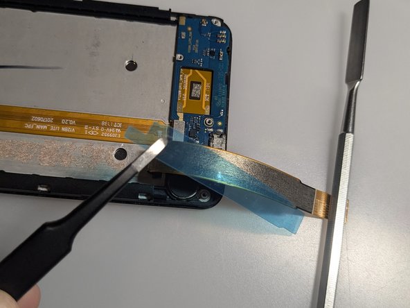 Wiko View Screen Replacement, Place the new display cable: crwdns2935265:019crwdnd2935265:02crwdnd2935265:03crwdne2935265:0