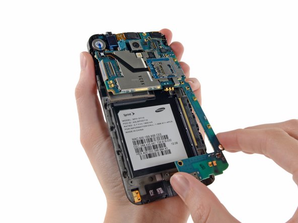 Samsung Epic 4G Touch Front Facing Camera/Earpiece Speaker Assembly Replacement: crwdns2935265:019crwdnd2935265:02crwdnd2935265:03crwdne2935265:0