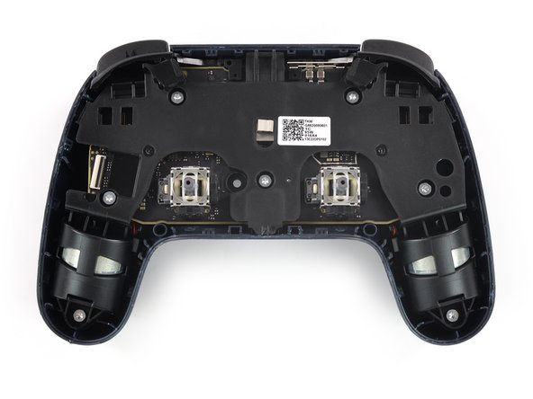 Google Stadia Controller Battery Replacement, Disconnect the flex cable: step 16, image 3 of 3