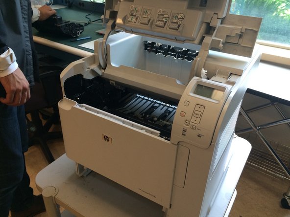 LaserJet P4014DN Printer Swing Plate Fuser Drive (Swing Plate Assembly) Replacement: crwdns2935265:011crwdnd2935265:02crwdnd2935265:02crwdne2935265:0