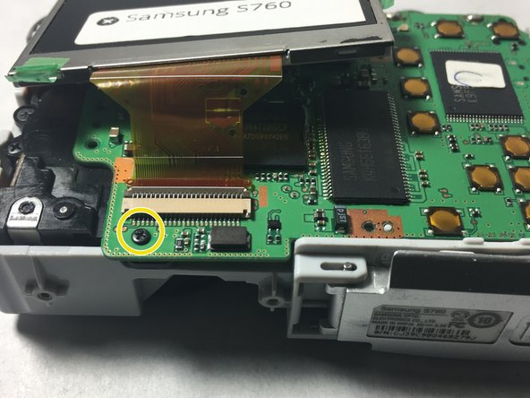 Samsung S760 Camera Lens Replacement Guide: crwdns2935265:07crwdnd2935265:02crwdnd2935265:02crwdne2935265:0