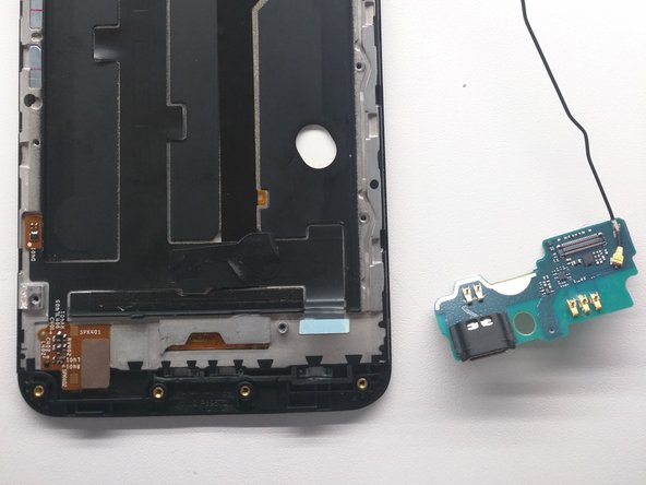 ZTE ZMax Pro (Z981) Disassembly, Charging Port Removal: crwdns2935265:011crwdnd2935265:03crwdnd2935265:03crwdne2935265:0