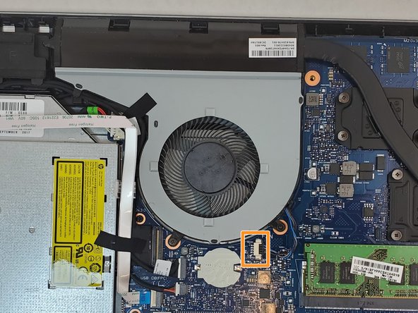 HP Envy 17m-ae111dx CPU Fan Replacement: stap 0, afbeelding 2 van 3