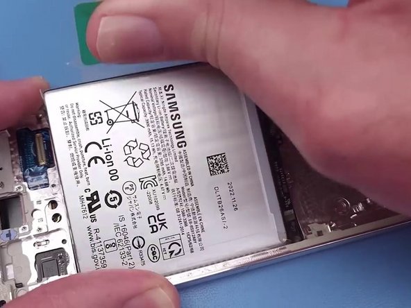 Galaxy S23 Teardown, Remove the battery: stap 0, afbeelding 3 van 3