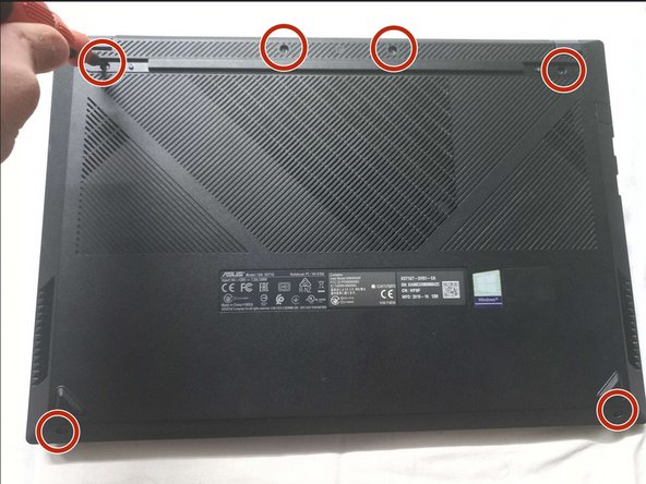 ASUS X571GT Battery Replacement: crwdns2935265:08crwdnd2935265:03crwdnd2935265:03crwdne2935265:0