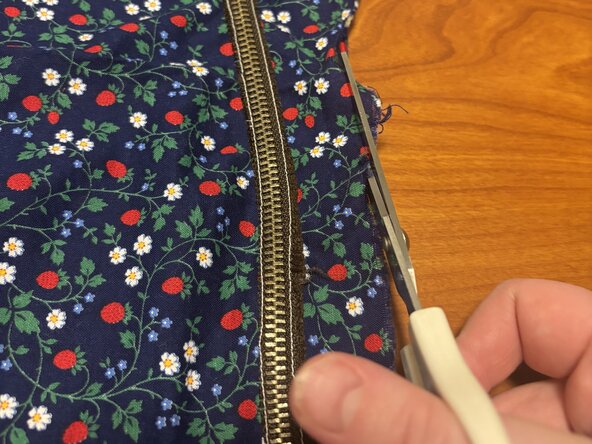 How to Flatten a Warped Jacket Zipper Track: step 7, image 1 of 2