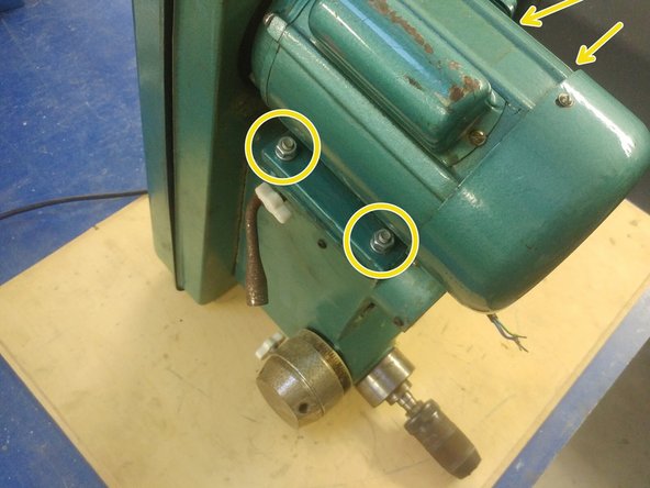 Kinzo 8E116 Motor Bearing Replacement, disconnect motor from mount: crwdns2935265:03crwdnd2935265:03crwdnd2935265:03crwdne2935265:0