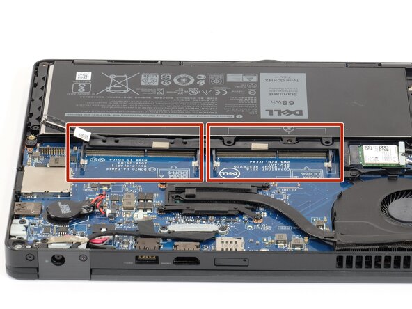 Dell Latitude 5490 RAM Replacement, RAM (Random Access Memory): step 6, image 1 of 3