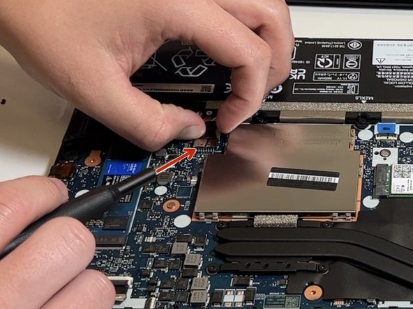 Solid-State Drive Replacement in ThinkPad E14 Gen 2 (AMD): step 3, image 2 of 2