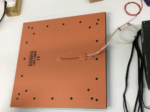 Keenovo Bed Heater Installation, Assembly 1a.: crwdns2935265:05crwdnd2935265:03crwdnd2935265:03crwdne2935265:0