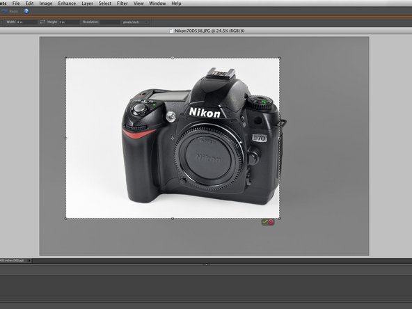How to Post-Process Pictures, Cropping: crwdns2935265:07crwdnd2935265:02crwdnd2935265:03crwdne2935265:0