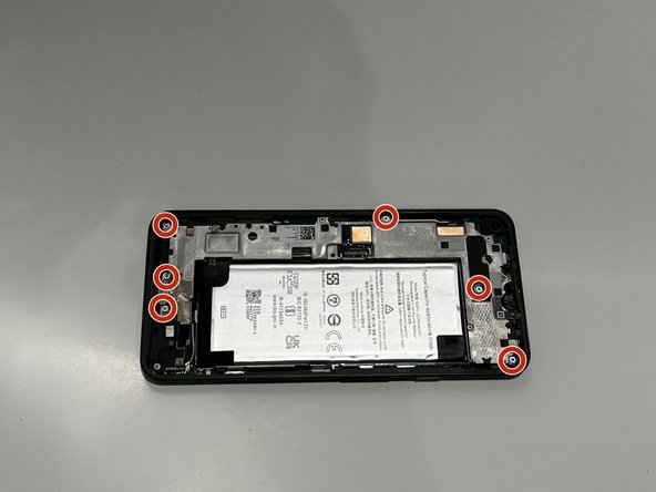 Google Pixel 5a Midframe Replacement: crwdns2935265:07crwdnd2935265:01crwdnd2935265:03crwdne2935265:0