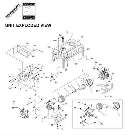 Generac Generator 01140-0 (1999) Help: Learn How to Fix It Yourself.