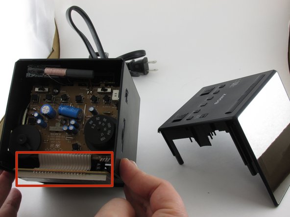 Sony ICF-C1T Tuner Dial Replacement: crwdns2935265:03crwdnd2935265:02crwdnd2935265:02crwdne2935265:0