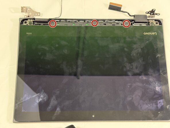 Lenovo 500e Chromebook 81ES Display Assembly Replacement Guide: step 8, image 1 of 2
