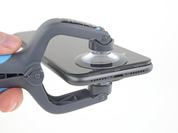 Don't try to completely separate the screen; a small opening along the bottom edge is all you need.