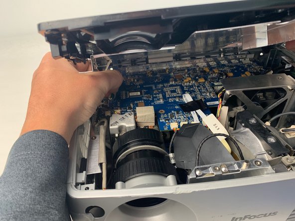 InFocus IN3104 Metal Cover Disassembly: stap 0, afbeelding 2 van 3