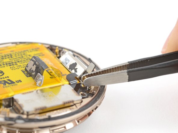 Google Pixel Watch 2 Vibration Motor Replacement, Remove the grounding bracket: step 15, image 1 of 2