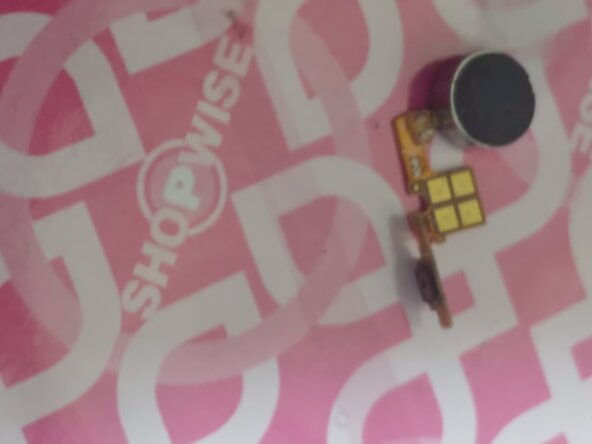 Samsung Galaxy Note 3 Power button + Vibration motor Replacement, Removing the vibrator motor + Power button assembly: step 6, image 3 of 3