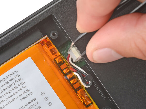 Logitech Pro X 60 Battery Replacement, Disconnect the battery: step 6, image 1 of 3