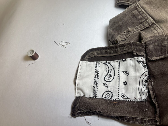 How to Patch Back Pants Pocket: 步骤 6 中的图像 3，3