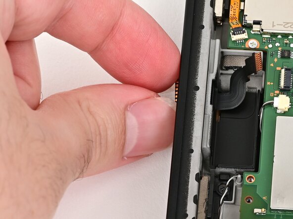 Nintendo Switch 2 Right Joy-Con 2 Connector Replacement, Remove the right Joy‑Con 2 connector: crwdns2935265:040crwdnd2935265:01crwdnd2935265:03crwdne2935265:0