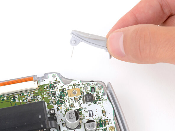 Game Boy Advance Speaker Replacement, Remove the shoulder buttons: crwdns2935265:06crwdnd2935265:02crwdnd2935265:03crwdne2935265:0