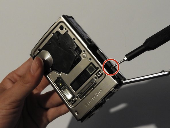 Olympus Stylus 1030 SW Camera Disassembly: crwdns2935265:07crwdnd2935265:03crwdnd2935265:03crwdne2935265:0