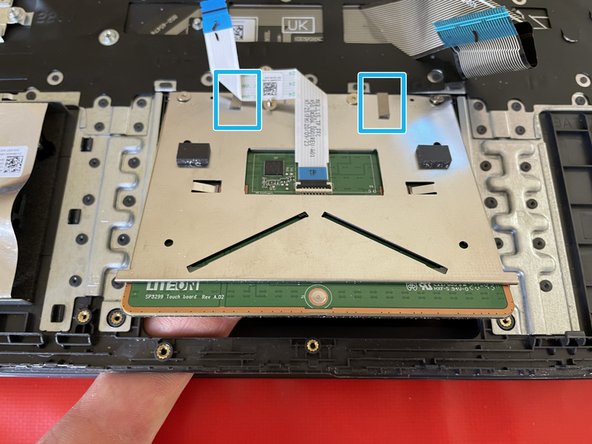 Dell Latitude 3510 Keyboard Replacement, touchpad removal: crwdns2935265:09crwdnd2935265:02crwdnd2935265:03crwdne2935265:0