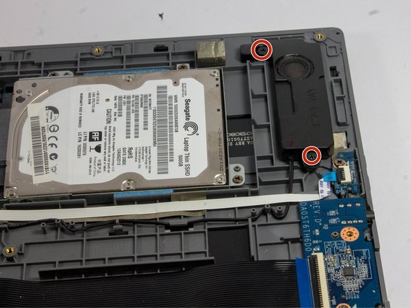 Lenovo Ideapad Flex 15 Speaker Replacement, Speaker: crwdns2935265:07crwdnd2935265:02crwdnd2935265:03crwdne2935265:0