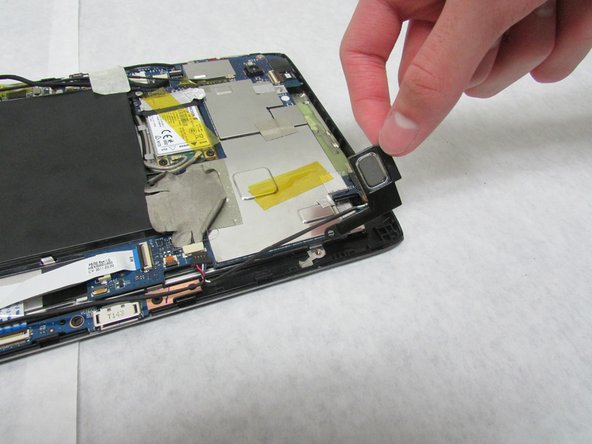 Acer Iconia Tab A501 Speaker Replacement: step 6, image 2 of 3