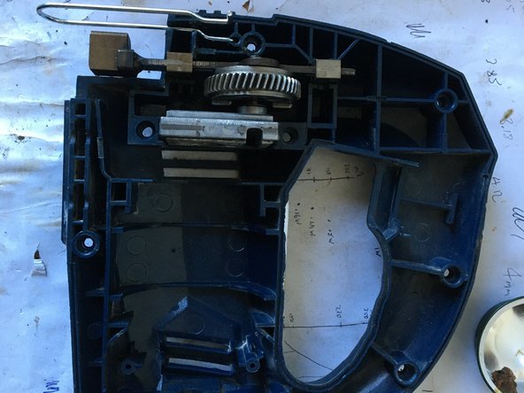 How to repair Einhell BT-JS 400E Jigsaw, Shows Jigsaw with cover removed: crwdns2935265:02crwdnd2935265:02crwdnd2935265:02crwdne2935265:0