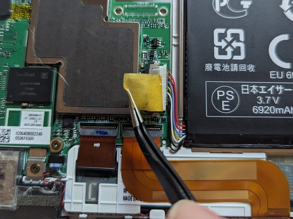 Acer Icona W510 Vibrator Motor Disconnection Prerequisite Only
