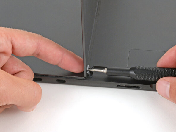 Microsoft Surface Pro 8 Kickstand Replacement, Remove the hinge screws: step 3, image 3 of 3