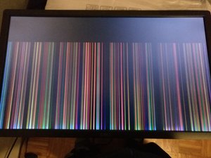 SOLVED: Dell U2713HMt - No Image but vertical moving lines