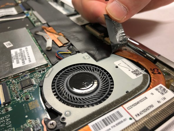 HP Spectre 13-4002dx Vent Fan Replacement, Vent Fan: step 3, image 2 of 3