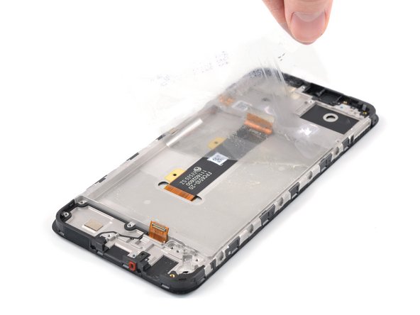 Nokia G22 Screen Assembly Replacement, Remove the battery adhesive film: crwdns2935265:036crwdnd2935265:03crwdnd2935265:03crwdne2935265:0