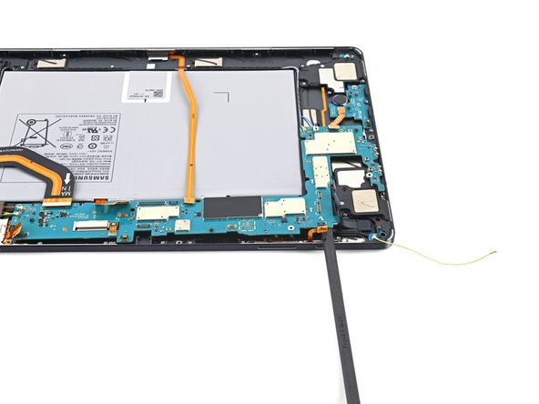 Samsung Galaxy Tab S7 Plus Loudspeaker Assembly Replacement, Remove the motherboard: crwdns2935265:038crwdnd2935265:02crwdnd2935265:03crwdne2935265:0