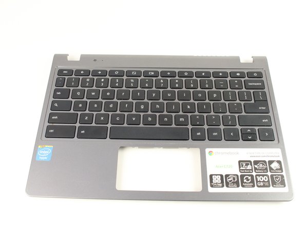 Acer Chromebook C720-2827 Keyboard Replacement: stap 0, afbeelding 2 van 2