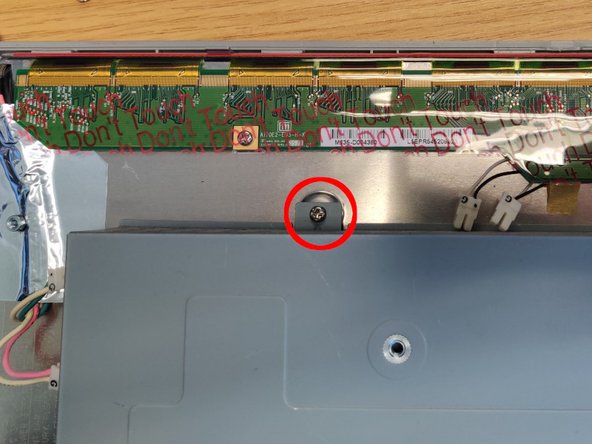 Acer AL1717 PSU Capacitors Replacement, Remove 2 screws from shield: crwdns2935265:07crwdnd2935265:02crwdnd2935265:02crwdne2935265:0