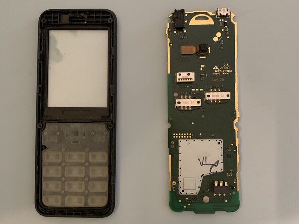 Nokia 150 Teardown, Remove the board: crwdns2935265:05crwdnd2935265:01crwdnd2935265:01crwdne2935265:0