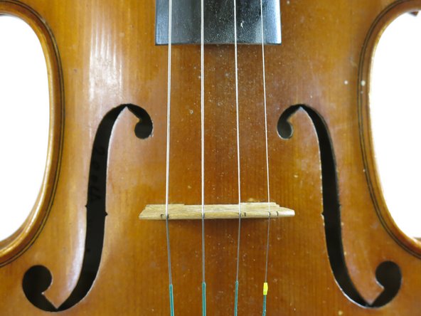 Violin Bridge Replacement: step 4, image 2 of 2