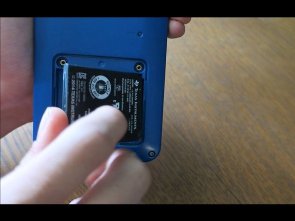 TI-84 Plus CE Recovery Techniques., Perform a RAM reset by removing the battery.: crwdns2935265:03crwdnd2935265:02crwdnd2935265:03crwdne2935265:0