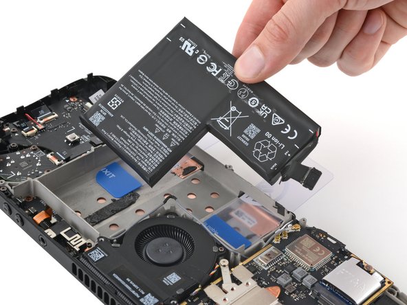 Steam Deck OLED Battery Replacement, Remove the battery: crwdns2935265:027crwdnd2935265:02crwdnd2935265:02crwdne2935265:0